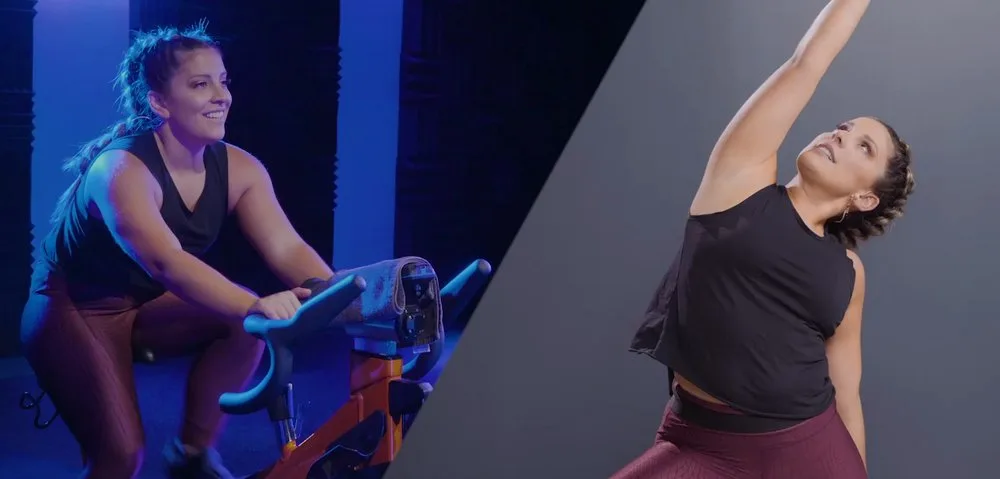 Cycle and Yoga class preview