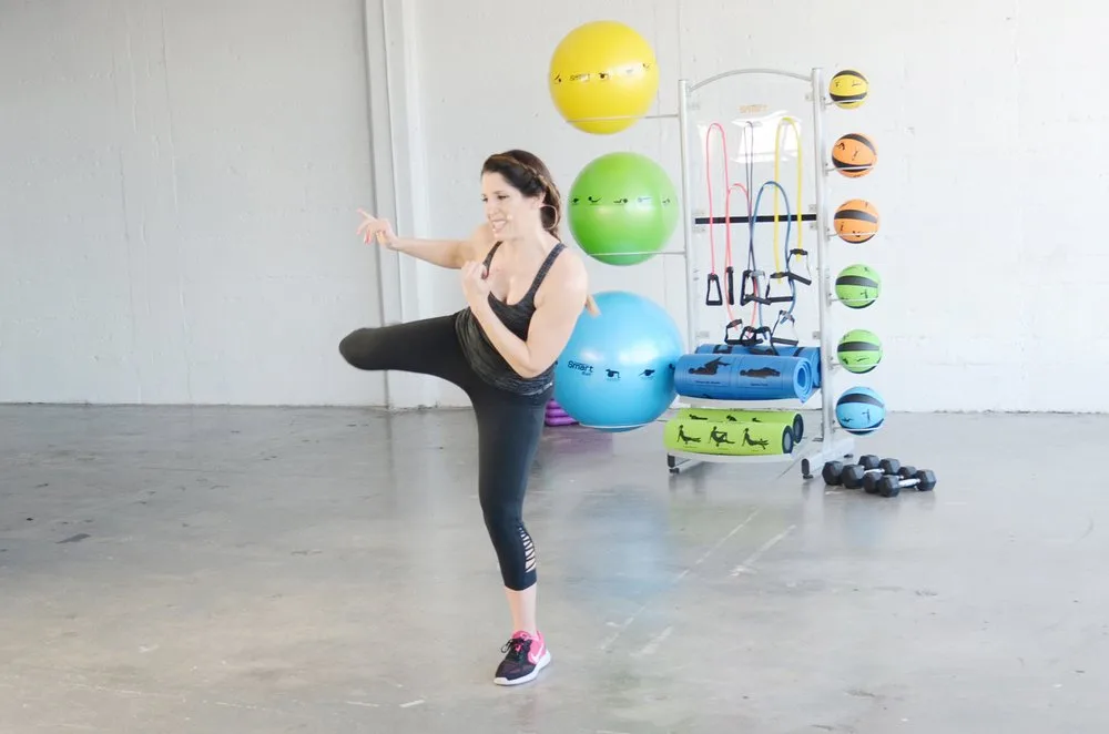 Kickboxing class preview